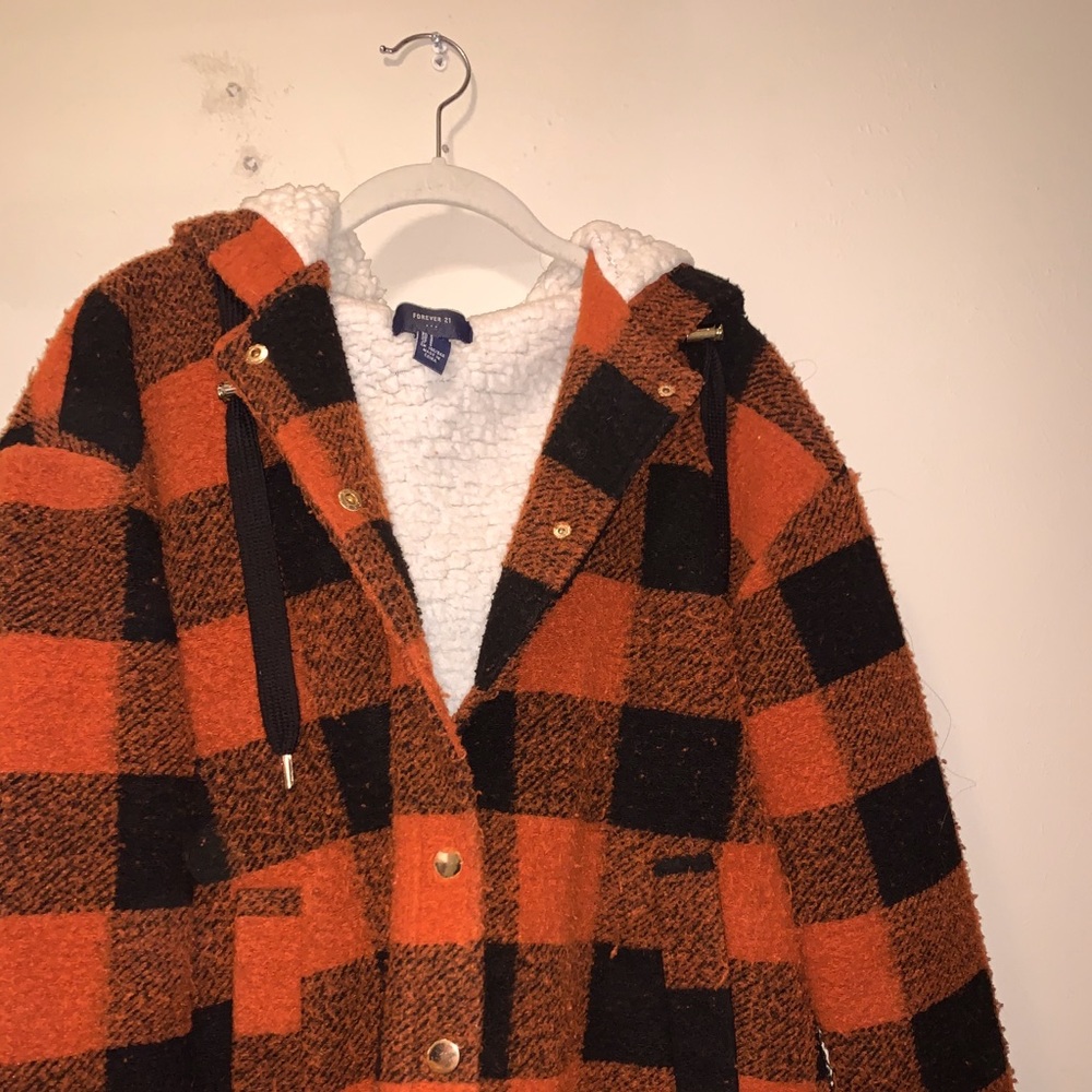 Cozy flannel jacket
